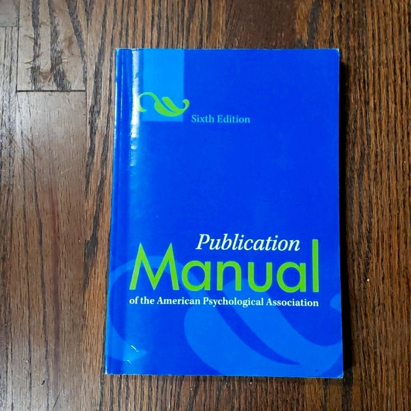 Publication manual of the APA - Picture 1 of 1